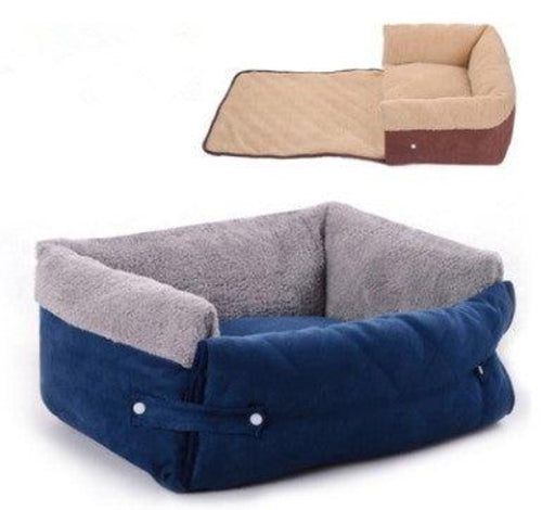 Luxury Haven Pet Bed With Blanket