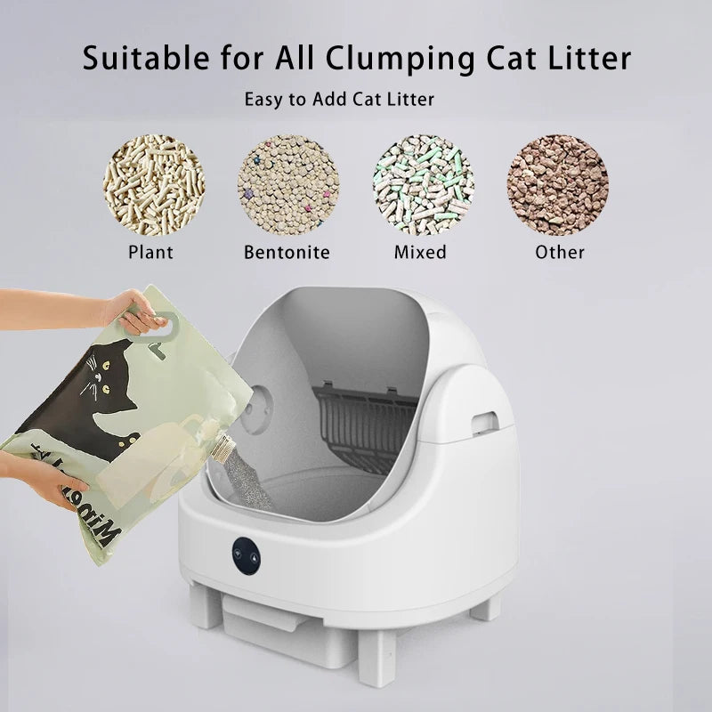 Self-Cleaning Cat Litter Box
